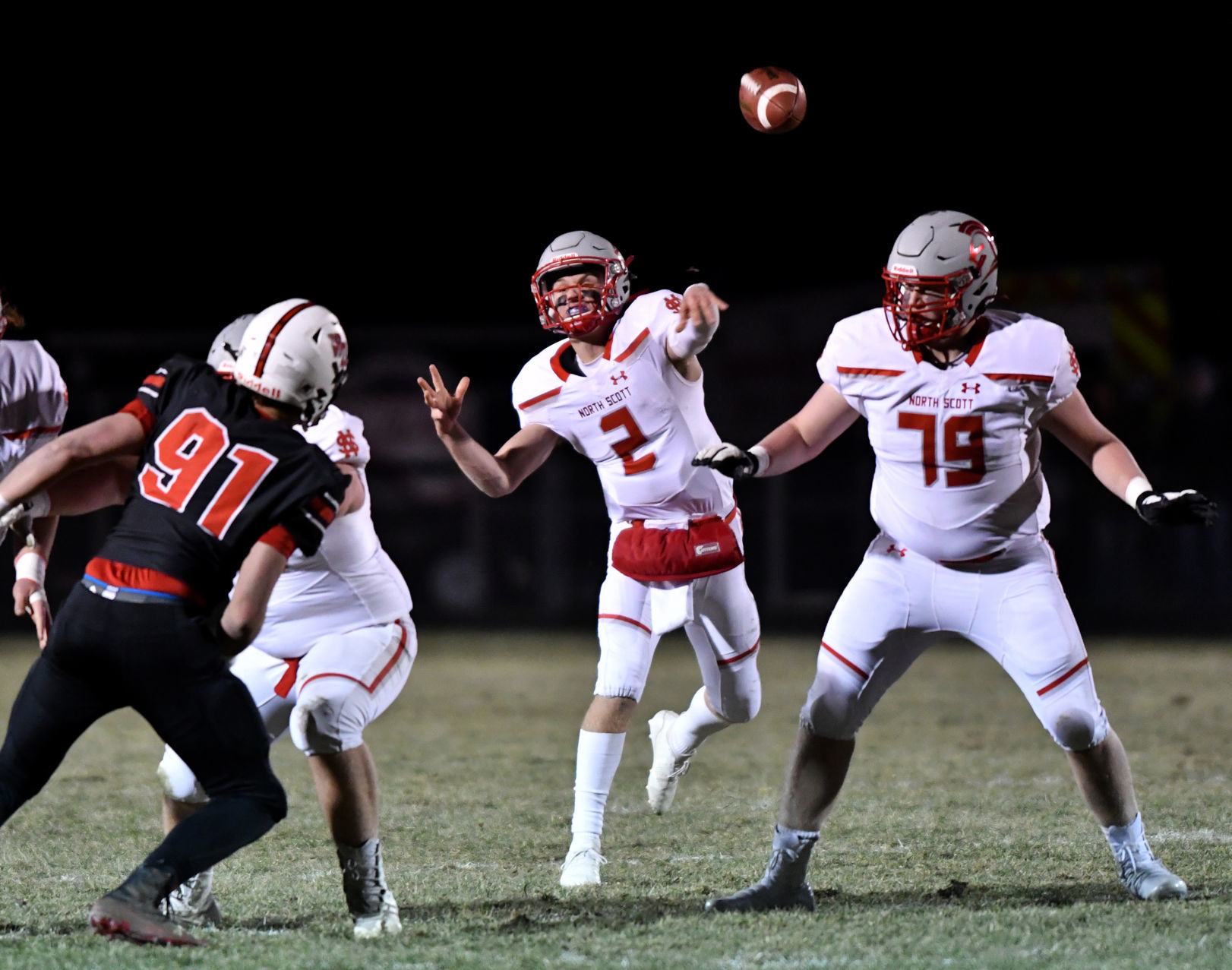 Class 3A second round football